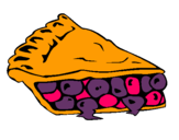 Dibuix Pastís de fruita pintat per foule jabby