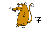 Dibuix Rata pintat per miguel
