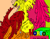 Dibuix Horton - Vlad pintat per marina tamargo