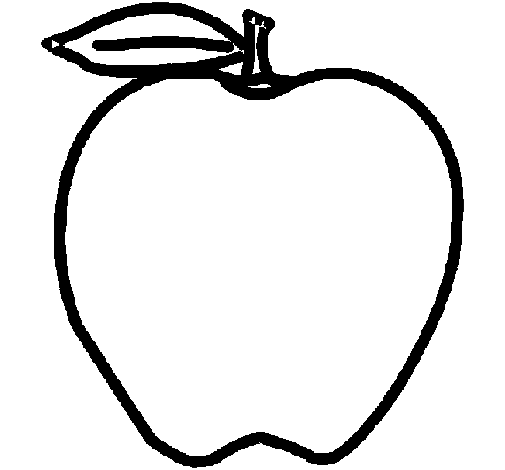 Dibuix poma pintat per mmc