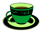 Dibuix Tassa de cafè pintat per tassa de cafè