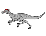 Dibuix Velociraptor  pintat per PAULA 8