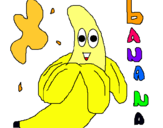 Dibuix Banana pintat per Aina Basco