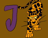 Dibuix Jaguar pintat per VICTORIA
