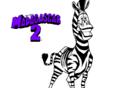 Dibuix Madagascar 2 Marty pintat per samuel P4
