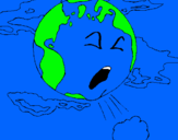 Dibuix Terra malalta pintat per marcel  setó