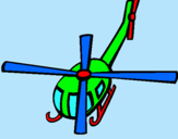 Dibuix Helicòpter V pintat per ÁFRICA