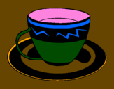 Dibuix Tassa de cafè pintat per jhon