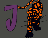 Dibuix Jaguar pintat per patricia