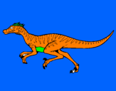 Dibuix Velociraptor  pintat per davidt