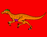 Dibuix Velociraptor  pintat per orioltorrentsgrau