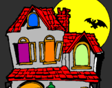 Dibuix Casa del misteri  pintat per rakel