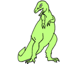 Dibuix Tiranosaurios rex  pintat per ANDREU