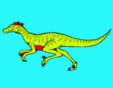 Dibuix Velociraptor  pintat per alonso