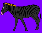 Dibuix Zebra pintat per Patricia