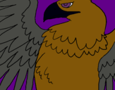 Dibuix Àguila Imperial Romana pintat per omar