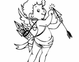Dibuix Cupido pintat per ºcupido