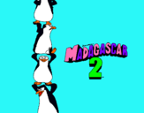 Dibuix Madagascar 2 Pingüins pintat per Robert