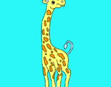 Dibuix Girafa pintat per ZOO