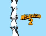Dibuix Madagascar 2 Pingüins pintat per FaTiMa