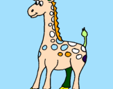 Dibuix Girafa pintat per KARLA
