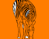 Dibuix Zebra pintat per Yaelin