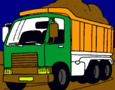 Dibuix Camió de càrrega pintat per RICARD 