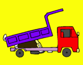 Dibuix Camió de càrrega pintat per mailye