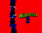 Dibuix Madagascar 2 Pingüins pintat per Roger