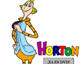 Dibuix Horton - Alcalde pintat per ELSA