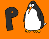 Dibuix Pingüi pintat per Party-nena