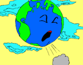Dibuix Terra malalta pintat per FERNANDO