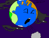 Dibuix Terra malalta pintat per mónica losada