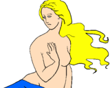 Dibuix Venus pintat per thais