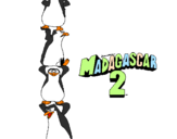 Dibuix Madagascar 2 Pingüins pintat per stephanie  cancel   roman