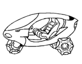 Dibuix Moto espacial pintat per ñuruhoatg