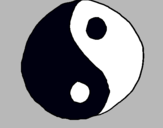 Dibuix Yin yang pintat per anna