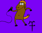 Dibuix Cavall pintat per claudia.l.r.f.b,