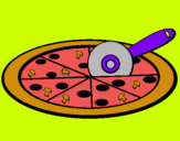 Dibuix Pizza pintat per Tàniabt3
