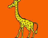Dibuix Girafa pintat per LAIA