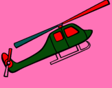 Dibuix Helicòpter de joguina pintat per JOSE