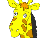 Dibuix Cara de girafa pintat per LAURA    M.