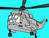 Dibuix Helicòpter al rescat  pintat per DiegoMoto
