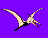 Dibuix Pterodàctil pintat per ARNAU.L.O