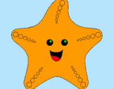 Dibuix Estrella de mar pintat per Mar