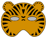 Dibuix Tigre pintat per julia soca