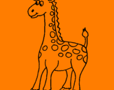 Dibuix Girafa pintat per ELOI F