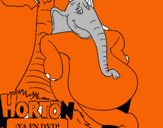 Dibuix Horton pintat per ARNAU DUCH