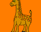 Dibuix Girafa pintat per julia font
