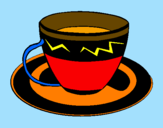 Dibuix Tassa de cafè pintat per noemi